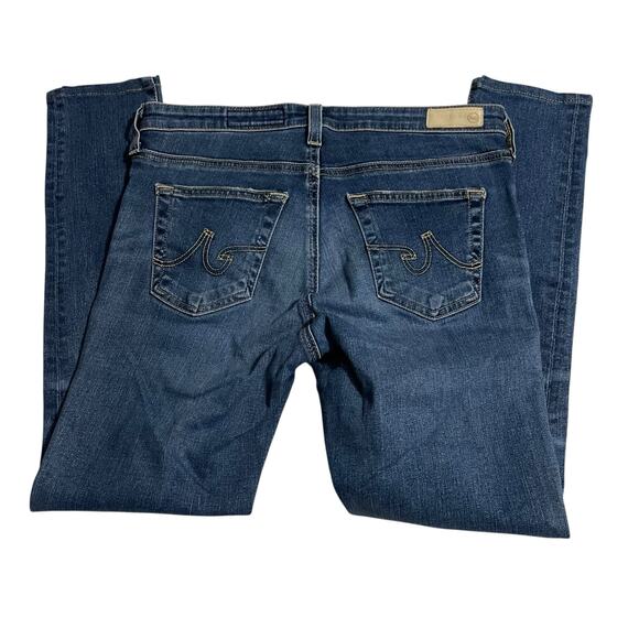 AG Adriano Goldschmied Size 28 The Legging Ankle Skinny Blue Denim Low Rise Jean - Picture 5 of 12